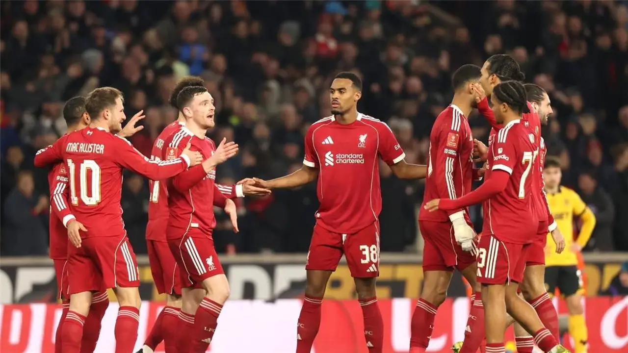 متى يخوض ليفربول مواجهته القادمة عقب فوزه الأخير على ولفرهامبتون بكأس الاتحاد؟